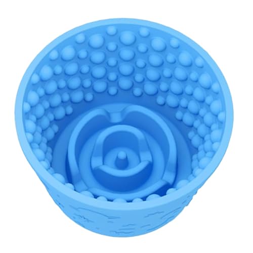 Dog Bowl Slow Feeder, Anti-Skid Suction Cup Bowl, Slow Feeder Dog Bowl, Healthy Eating Dog Bowl, Anti Gulping Pet Bowl, Bloat Stop Food Bowl, Cat Bowl Slow Feeder, Non-slip Pet Bowl For Healthy Eating von Jvjggag