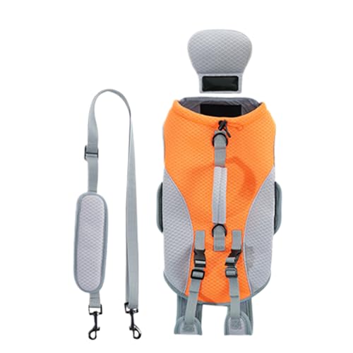 Hunde-Kühlweste, Haustier-Kühljacke, tragbar, leicht, verstellbare Passform, Welpenmantel für Outdoor-Abenteuer, Training, Wandern, Picknick, Camping, Polyester, 1 Stück Hunde-Kühlweste, Haustier-Kühljacke, tragbar, leicht, verstellbare Passform, Welpenmantel für Outdoor-Abenteuer, Training, Wandern, Picknick, Camping, Polyester, 1 Stück von Jvjggag