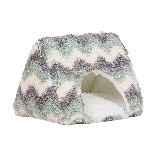 Jvjggag Indoor Bird Shelter, Parrot Cave Hideaway, Cotton Bird Tent, Warm Bird Cabin, Stuffed Bird Nest, Warm Cotton Bird Cave for Parrot Thickened Snuggle Nest for Cockatiels von Jvjggag