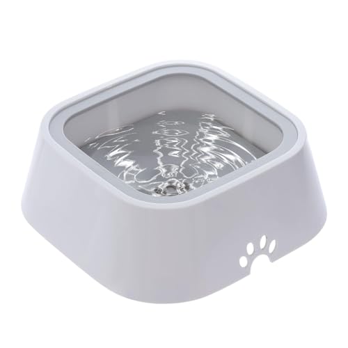 No Drip Dog Drinking Bowl, Spill-Proof Pet Water Dispenser, Dog Water Bowl Pet Water Bowl Dog Drinking Container, Wet Proof Anti Slip Feeder, 9.65x3.39 Inches for Large Dogs and Cats von Jvjggag