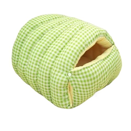 Pet Nest, Sleeping Nest, Plaid Enclosed Pet Nest, Washable Pet Nest, Removable Cover Plaid Design Pet Warm Bag Enhances Comfort Adds Fun Versatile Use for Small Pets, Medium Pets, and Large Pets von Jvjggag