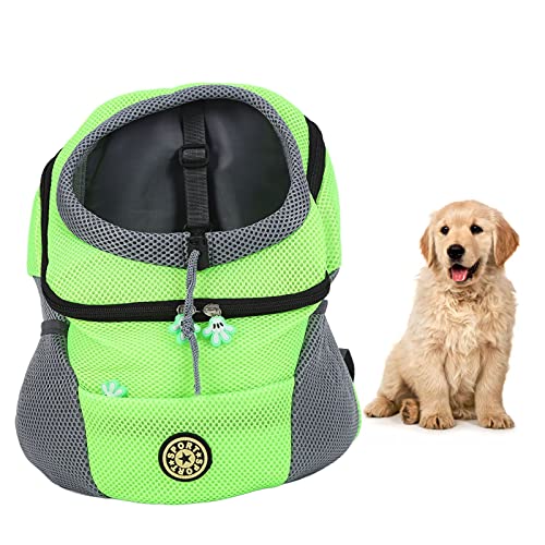 Haustier-Hundeträger-Rucksack, Traveller-Luftpolster-Rucksack, Haustier-Rucksack, Haustier-Rucksack für kleine Katzen, Hunde, bequemer Hunde-Rucksack (S) von Jwthee