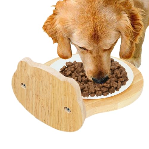 Anti-Overturning Water Feeder Container for Dogs | Waterproof Bear Head Shape Crate Dog Bowl | Non-Spill Food and Water Feeder for Dog Cage, Crate, Travel, and Home Use von Jyxuyy