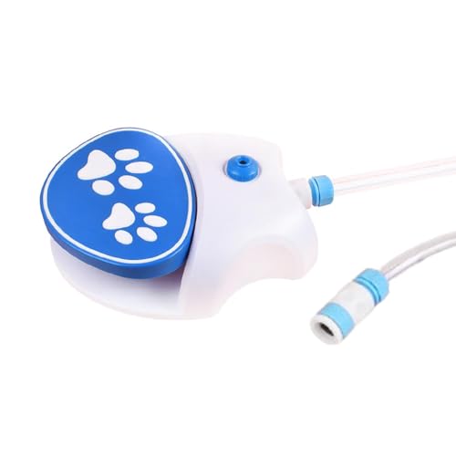 Dog Water Fountain Press, Dog Water Fountain Paw Press, Pet Water Fountain Toy, Dog Water Toy Drinking Sprinkler, Pressurized Dog Water Fountain, Press-to-Release Dog Water Fountain for Pets von Jyxuyy