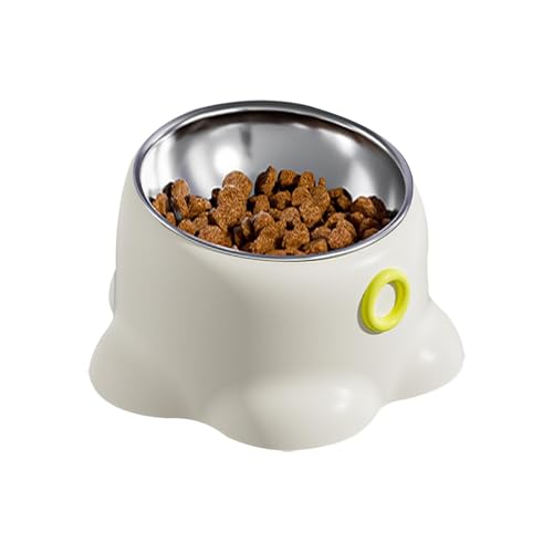 Ergonomic Tilted Pet Feeding Bowl | Non-Tipping Cat Water and Food Bowl for Indoor and Outdoor Use | Stable Base Design for Backyard Or Bedroom | Perfect Feeding Solution for Pets to Reduce Strain von Jyxuyy