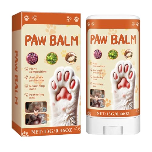 Jyxuyy Dog Paw Balm, Dog Paw Allergy Relief, Dog Paw Moisturizer, Dog Skin Soother Dog Paw Healing Balm, Natural Dog Paw Balm, Soothing Paw Balm for Dogs, for Dry & Wounds, Cats, Big Dogs, Small Dogs von Jyxuyy