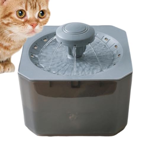 Leiser automatischer Katzenwasserspenderbrunnen 2,5 l, mit Innenfilter für saubere Wasserzirkulation, perfekte Trinkschale für Katzen, fördert die Hydratation und gesunde Wasseraufnahme für Haustiere von Jyxuyy