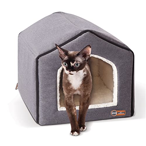 K&H Pet Products Indoor Pet House Gray/Natural 16 X 15 X 14 Inches von K&H