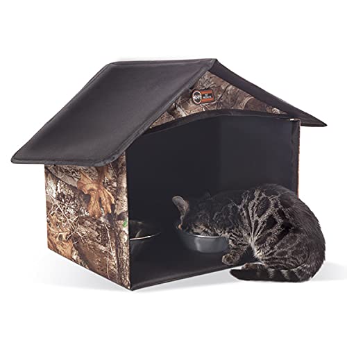 K&H Pet Products Outdoor Kitty Esszimmer Realtree Edge 14 X 20 X 16.5 Zoll von K&H