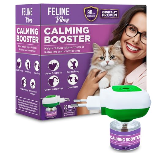 Cat Calming Diffuser Kit, 30ml Refill, Stress & Anxiety Relief for Cats von K9 Laboratories