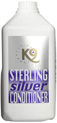 K9 Sterling Silver Apres-shampooing für Hunde 2,7 L von K9