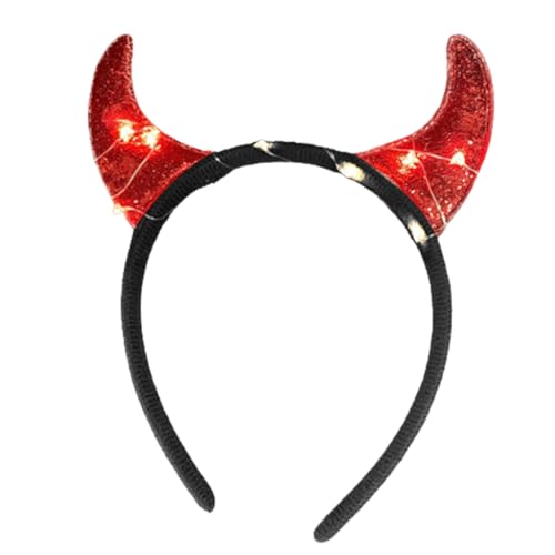 KADSXIYA Angel Cool Horn Stirnband Cartoon Cool Devil Cosplay Feder Foto Requisiten von KADSXIYA