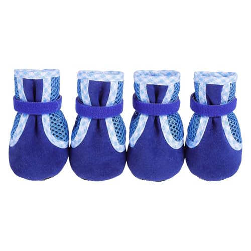 KAHDGSS Katzen-Regen- und Schneestiefel-Set, warme Winterschuhe, Pfotenschutz für große Hunde, Outdoor-Spaziergänge, Hundeschuhe KAHDGSS Katzen-Regen- und Schneestiefel-Set, warme Winterschuhe, Pfotenschutz für große Hunde, Outdoor-Spaziergänge, Hundeschuhe von KAHDGSS