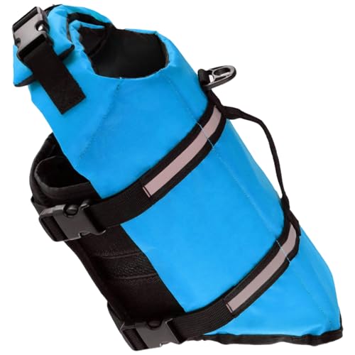 Verstellbare Schwimmweste für Hunde mit reflektierenden Streifen und sicheren Schnallen, hoher Auftrieb, Schwimmausrüstung für kleine Rassen, Pool, Strand, Hundeschwimmweste Verstellbare Schwimmweste für Hunde mit reflektierenden Streifen und sicheren Schnallen, hoher Auftrieb, Schwimmausrüstung für kleine Rassen, Pool, Strand, Hundeschwimmweste von KAHDGSS