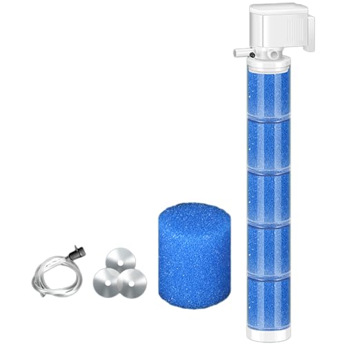 KAKASEA Aquariumfilter, leiser Aquariumsfilter, biochemischer Filter für Aquarien, interner Aquariumfilter von KAKASEA