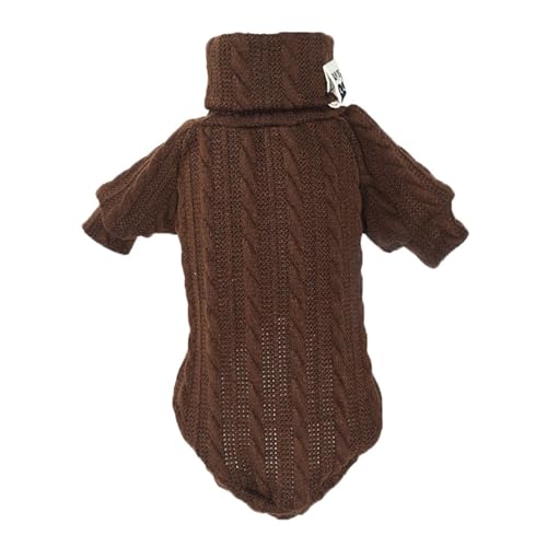 KAKASEA Warmer Hundepullover für kleine Hunde, winddicht, Katzenpullover, Haustierkleidung für Weihnachten, Outdoor, Spazierengehen, Winter von KAKASEA