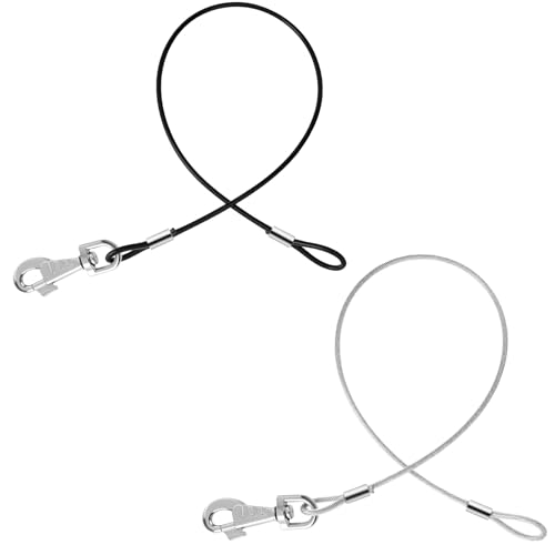 KALIONE 2er-Pack Hundeleinen-Verlängerungsseil, 61 cm, Nylon, Pull-on, für kleine, mittelgroße und große Hunde von KALIONE