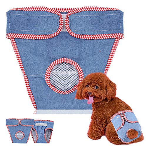 Hundewindel Hundewindeln FüR HüNdinnen Inkontinenz Hundehosen Hündin Windeln Hundewindeln Weibliches Medium Windeln Hunde Hund Windeln männlich 2XL von KANKOO