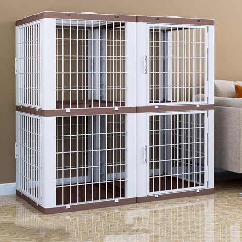 KCTOT DIY Kleintierkäfig, Katzenkäfig Für Draußen, Kitten Large Exercise Place,Katzenkäfig Für Balkon, Katzengehege Groß，Detachable Small Animal House (Color : 99x50x97cm(39x20x38in), Size : B) von KCTOT