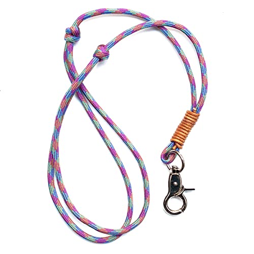 KENSONS for dogs PFEIFENBAND | Lima | verstellbar | Umhängeband mit kleinem Karabiner für Hundepfeife oder Schlüssel | Schlüsselband | Keychain | Diverse Designs | handgefertigt von KENSONS for dogs