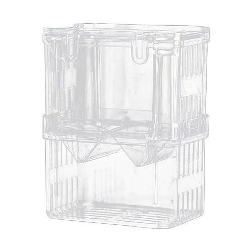 Fish Tank, Fish Breeding Box, Aquarium Fish Breeding Box, Acrylic fish Incubator, Fish Nursery Isolation Box, Baby Fish Hatchery for Baby Fish Shrimp Betta Guppy and Platy von KERALI