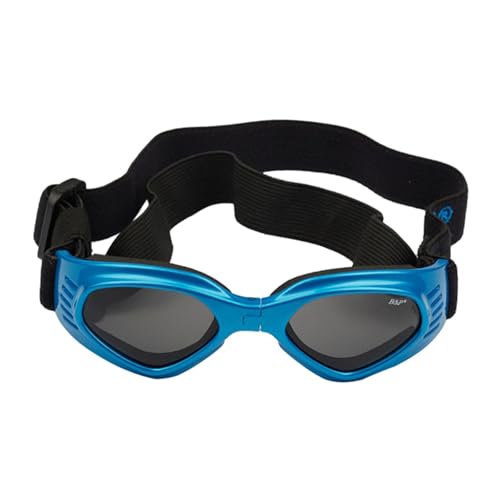 KESOTO Hunde Sonnenbrille Haustier Sonnenbrille Haustier Schutzbrille Outdoor Sonnenbrille für Haustiere für Katze Outdoor, Blau von KESOTO