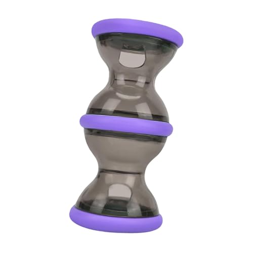 KESOTO Hundepuzzle Spielzeug Tumbler und Lebensmittel Spielzeug Haustier Bowl Puzzle Langsamer Feeder für Gehirnstimulate, Lila von KESOTO