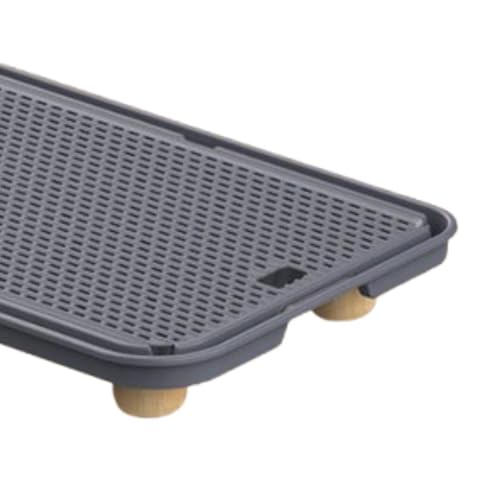 KESOTO Katzentoilettenmatte, Streukontrollmatte, Teppichnetz, Leicht zu Reinigen, Urinbeständig, Katzenstreufangmatte, Katzentoilettenunterlage für Kätzchen, Dunkelgrau KESOTO Katzentoilettenmatte, Streukontrollmatte, Teppichnetz, Leicht zu Reinigen, Urinbeständig, Katzenstreufangmatte, Katzentoilettenunterlage für Kätzchen, Dunkelgrau von KESOTO