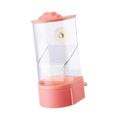 KESOTO Kein Messvogel -Käfig -Feeder -Papageifutter Feeder Feeder Food Container Cage Accessoires für Finch, Rosa von KESOTO