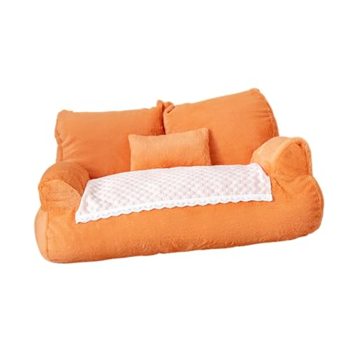 KESOTO Sofa für Haustiere, Couch für Tiere, Zubehör für Heimtiere, Unterseite mit Grip, Liegefläche für Haustiere, Schlafplatz für Katzen Aller Rassen, XL von KESOTO