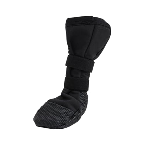 KESOTO Welpenstiefel schützen die Pfoten, leichte Stiefel mit weicher Sohle und Rutschschutz, Hunde-Spazierstiefel, Schutzstiefel für den Innen- und, L von KESOTO