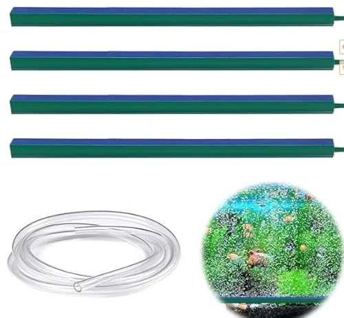 4 Stück Aquarium Luftstein, Aquarium Luftausströmer Stab 30 Cm Aquarium Sauerstoff Blasenstreifen, Luftstein Aquarium Stange Sprudelstein Für Aquarium Sauerstoff Diffusor Aufzuchtbecken Aquarium von KFDDRN