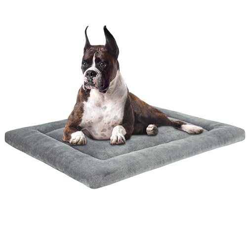 KHONSU PET Hundebett-Matte, wendbar (warm oder kühl), ultraweiche Hundehütten-Pad, gemütliche Schlafmatte für kleine, mittlere und große Hunde und Katzen, Größe M (76,2 x 50,8 cm) von KHONSU PET