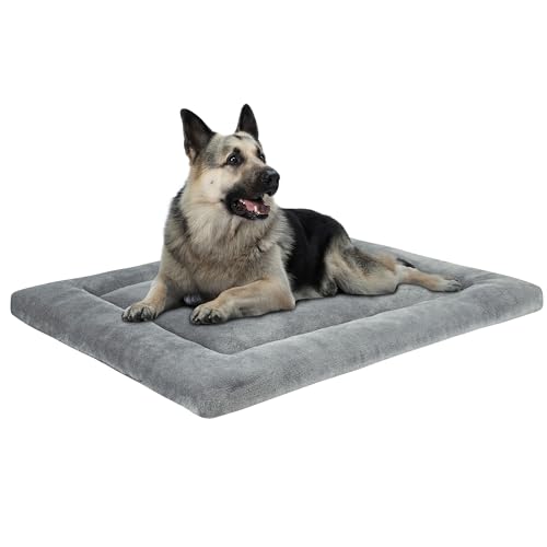 KHONSU PET Hundebett-Matte, wendbar (warm oder kühl), ultraweiche Hundehütten-Pad, gemütliche Schlafmatte für kleine, mittlere und große Hunde und Katzen (XXXL (137,2 x 83,8 cm) von KHONSU PET