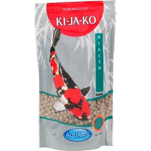 KI-JA-KO Health Koi Fischfutter 10 kg / 6 mm - für Eine Gute Verdauung bei Koi Fische Mit Actigen zur Unterstützung des Immunsystems und Forplus (Omega-3-reiche Algen) von KI-JA-KO