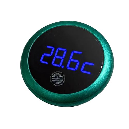 KICHI Hochpräzises Aquarium-Thermometer Zur Temperaturmessung im Aquarium, LED-Bildschirm von KICHI