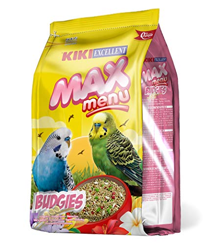 Kiki Max Menu Komplettfutter für Wellensittiche, 1 kg von KIKI-PRO