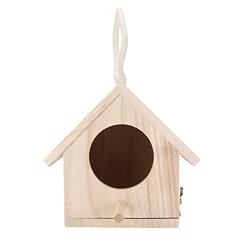 Birdhouse, Holzvogelhaus mit Barsch Außerhalb des Naturvogelhauss, Offenbare Nester Box DIY Composite Vogelhäuser Holz für Kleine Vögel Board Käfig Hausgartendekoration Birdhouse, Holzvogelhaus mit Barsch Außerhalb des Naturvogelhauss, Offenbare Nester Box DIY Composite Vogelhäuser Holz für Kleine Vögel Board Käfig Hausgartendekoration von KIMISS