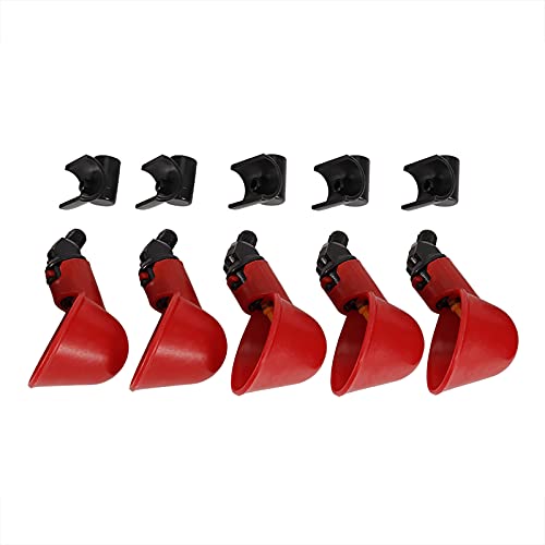 KIMISS 1 5pcs Plastik, Hühnerbrille Vogel Zum Bewässern von Geflügelbecher Farm Heno para Gallinas Fütterung und Lieferungen Wasserhönen 3# Automatische Trinker (4-Punkte-Halbkreiskabine + kleine KIMISS 1 5pcs Plastik, Hühnerbrille Vogel Zum Bewässern von Geflügelbecher Farm Heno para Gallinas Fütterung und Lieferungen Wasserhönen 3# Automatische Trinker (4-Punkte-Halbkreiskabine + kleine von KIMISS