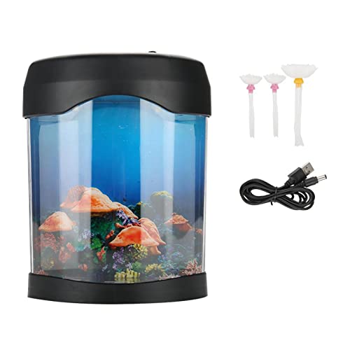 USB-Aquarium-Licht, Tank-Stimmung, LED-Beleuchtung, Farbe, Schreibtisch, Mini-Aquarium, Wechselnde Nachtlampe von KIMISS
