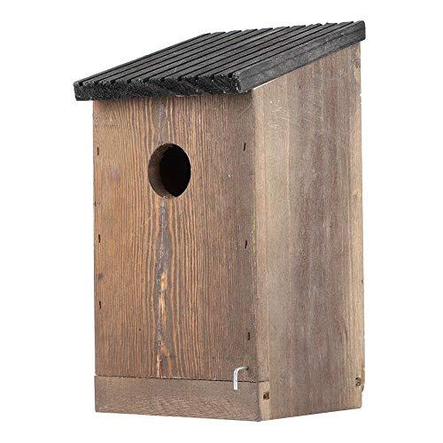 Vogelhaus-Box-Dekoration, Bruthaus, Hängende Hölzerne Vogelhäuschen, Vogelkäfige, Gartenarbeit, Outdoor-Verzierung für Dekorative Nistgärten von KIMISS