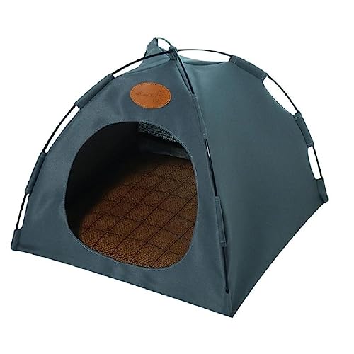 Kühlende Katzenhöhle Bett Für Indoor Katze Waschbar Kühlbetten Sommer Zelt Haus Herrenhaus Zelt Haus Für Kleine Hunde Einfach Zu Installieren von KING TREMELLA