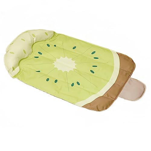 KINLYBO Kühlkissen für Haustiere, ungiftiges Gel, wasserdicht, Kühlmatten für Hunde und Katzen, Kiwi, M von KINLYBO