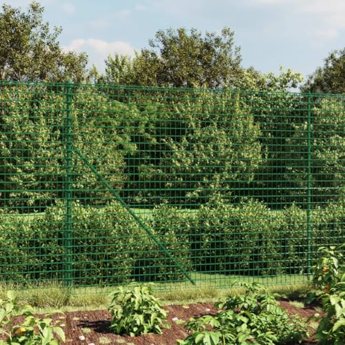 Drahtnetz für Hühnerstall, Stahl, verzinkt, grün, 1,6 x 25 m von KIPPOT