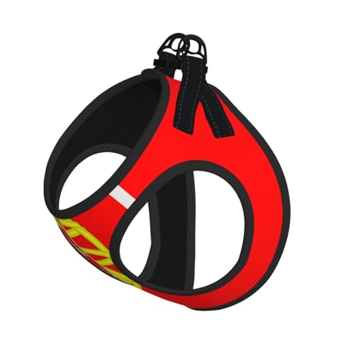 Hundegeschirr Flagge Portugal – ausgestattet mit reflektierenden Riemen und Schnellverschluss-Schnallen – geeignet für kleine Katzen und Hunde Hundegeschirr Flagge Portugal – ausgestattet mit reflektierenden Riemen und Schnellverschluss-Schnallen – geeignet für kleine Katzen und Hunde von KIRROWE