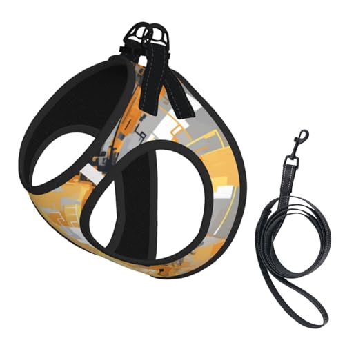 Modernes Bullhead Element Hundegeschirr, ausgestattet mit reflektierenden Riemen und Schnellverschluss-Schnallen, geeignet für kleine Katzen und Hunde Modernes Bullhead Element Hundegeschirr, ausgestattet mit reflektierenden Riemen und Schnellverschluss-Schnallen, geeignet für kleine Katzen und Hunde von KIRROWE