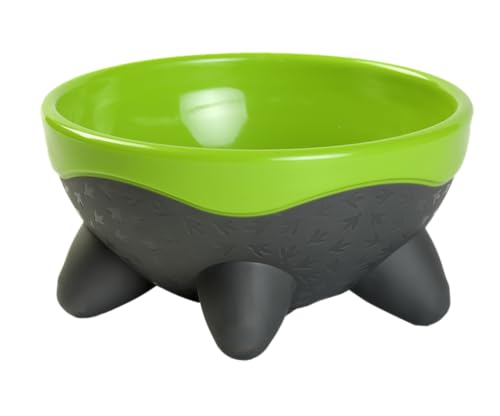 KIWI WALKER UFO Bowl | Haustiernapf | langlebiges Material (Grün) von KIWI WALKER