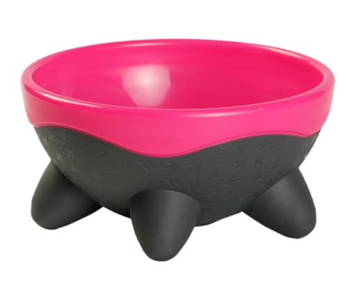 KIWI WALKER UFO Bowl | Haustiernapf | langlebiges Material (Rosa) von KIWI WALKER