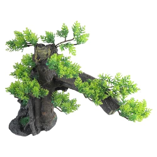 KJDKNC Zarte Aquarien Landschaft Altes Terrarium Landschaft Garnelenhaus Statue Aquarien Lebensraum Dekore von KJDKNC