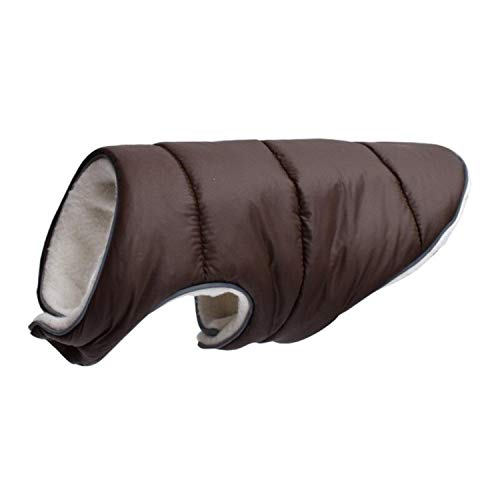 KKDIY 6XL Winter Reflective Fleece Pet Jacket Warme Hundekleidung Mantel für kleine mittelgroße Welpen Hündliche Bequeme Haustier Hund Kleidung Weste von KKDIY